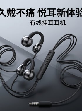 有线耳机半入耳式3.5圆孔接口type-c适用于苹果oppovivo带麦声音