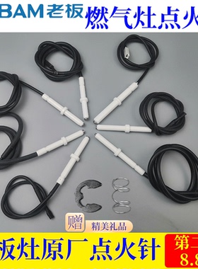 老板牌7B13/7B/9G系列燃气灶原厂装陶瓷点火针打火热电偶炉具配件