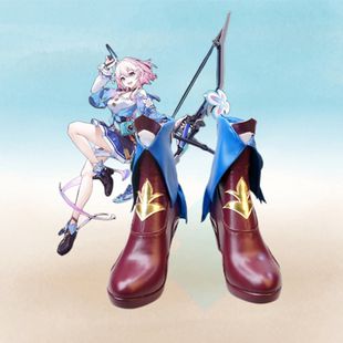 崩坏3星穹铁道三月七cos鞋动漫游戏人物cosplay鞋子靴子来图定做