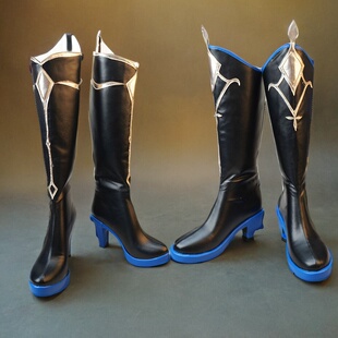 原神深渊王子空 深渊公主荧cos鞋cosplay靴子动漫鞋来图定制