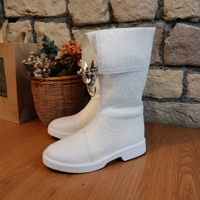 cos鞋明日方舟缄默德克萨斯cosplay靴子女动漫游戏道具鞋定制