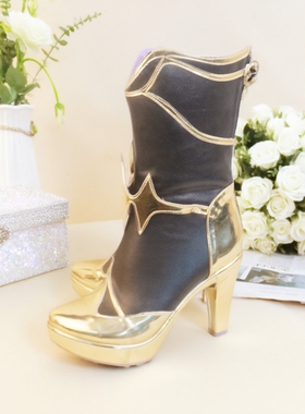 cos鞋叛逆的鲁鲁修cc失落物语被解放的无名魔女cosplay动漫游戏鞋