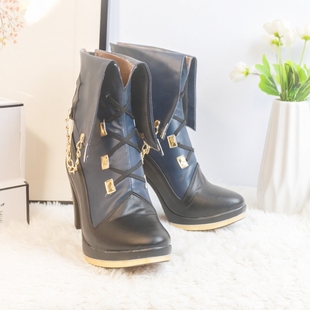 cos鞋明日方舟Ave Mujica丰川祥子cosplay鞋漫展增高高跟大码鞋