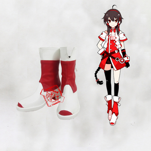 S24 VOCALOID3 V家 三月雨 乐正绫 常服鞋 COSPLAY鞋子定做靴子