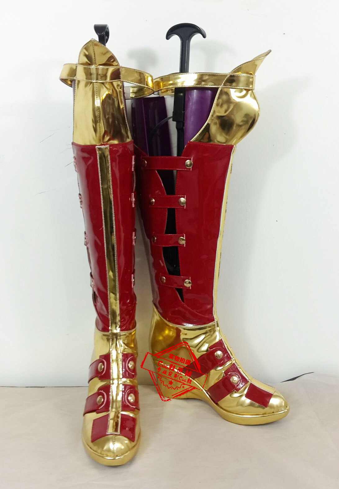 S9 蝙蝠侠大战超人正义黎明 神奇女侠 COSPLAY鞋 cos鞋