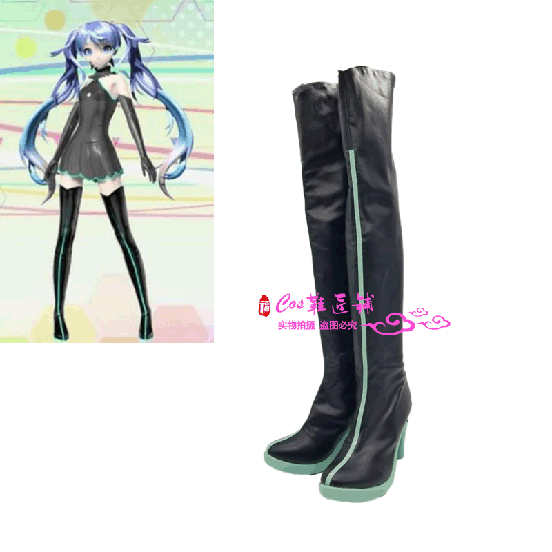 初音未来 公式服 cos鞋子 cosplay鞋