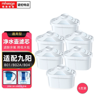 适配九阳净水壶滤芯B04B02A家用滤水壶德国碧然德美 QC1651通用