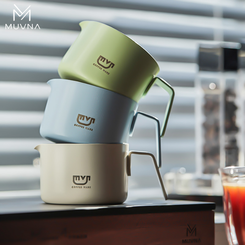 MUVNA咖啡浓缩杯304不锈钢量杯