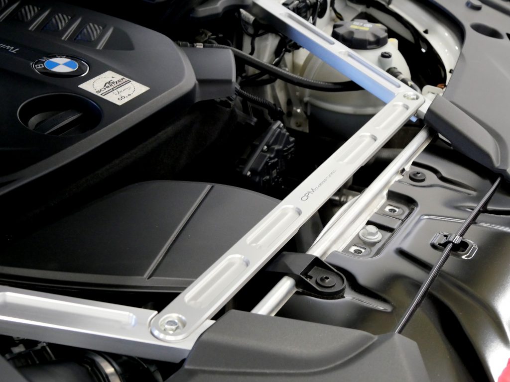 现货 日本原装CPM BMW宝马8系 G14/G15/G16铝合金机舱内强化拉杆