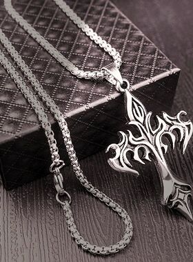 Hip Hop Fashion Jewelry Unique Design Stainless Steel Flame