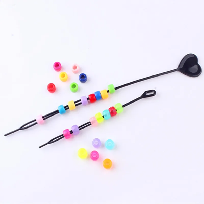 2Pcs/Set Pull Hair Needle Portable Hair Braid Needle Manual