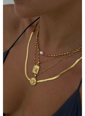 Stainless Steel Angel Pendant Necklace Necklace Waterproof S