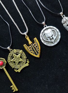 Anime Jojos Bizarre Adventure Necklace Kujo Jotaro Arrow Met