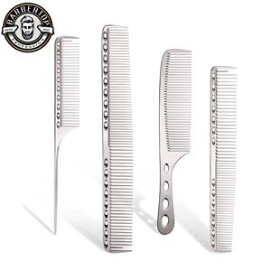 Aluminum stati 4PC Combs Brush Anti Cutting Hair Barber