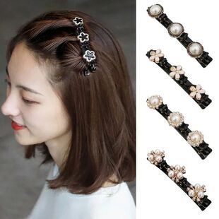 Clips Wome Sweet Decorate Barrettes Headband Hold Hair Bangs
