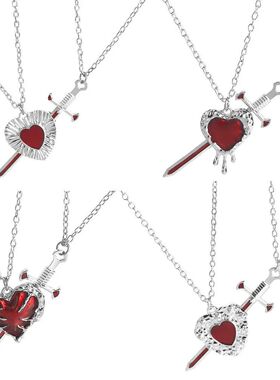 One Arrow Piercing Necklace Fashionable Couple's Love Arrow