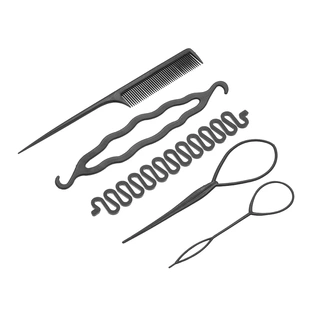 5PCS Hook Comb Hai Double Made Needle Hair Pull Plate