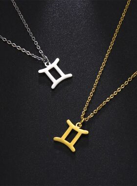 12 Constellation Pendant Necklaces for Women Girl Aries Capr