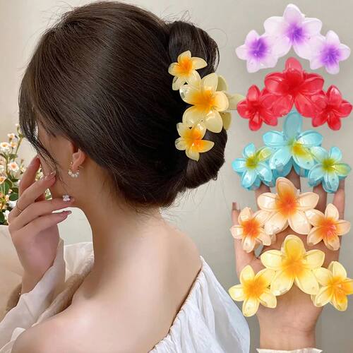 new Flower Hairpin Clip Back of Head Hairpin Shark Clip Japa