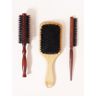 3PCS brush comb tool fluffy styling massage scalp wrinkles