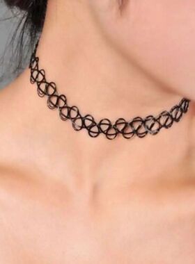 1Pc Fashion Choker for Girl Multi Color Necklace Vintage Ela