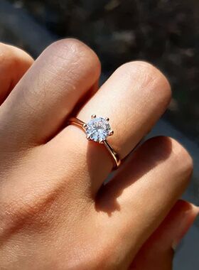 Wedding Rings For Women Classic Forever Perfect Cut 1 Carat