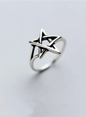 Retro Stars Women's Ring Wedding Engagement Luxury Designer