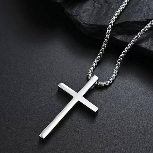 New Religion Christian Simple Necklace for Women Men Virgin