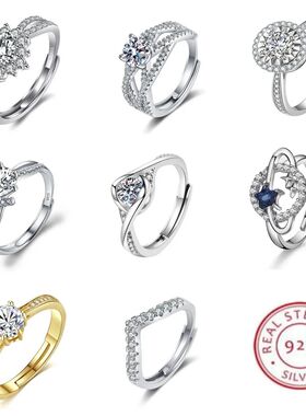 New Ring Zircon For Women Rings Wedding Fine Jewelry Accesso