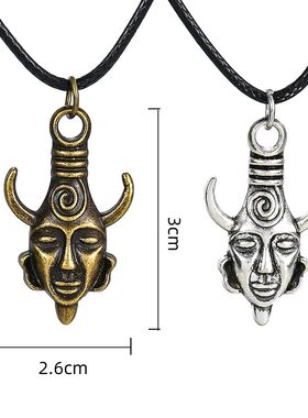 Hot Movie Supernatural Dean Leather Rope Coppery Pendant Nec