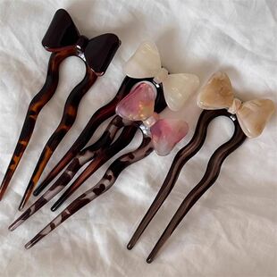 Summer fashionable acid hairpin acetic bow retro shaped