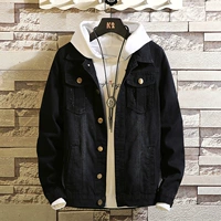 Áo khoác denim nam 2019 xuân mới phiên bản Hàn Quốc của xu hướng áo khoác xuân hè thu đông phổ biến - Mùa xuân áo sơ mi nữ kiểu