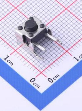 TS-KG02N-BB50F 6*6*5.0侧按支架式轻触开关 插件 轻触开关