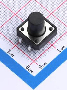 TS015-CBW1EH11.5 12*12*11.5mm 直插 180GF 轻触开关 插件-4P,12