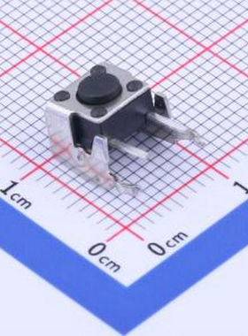 YTSD009A0432501A 6*6*4.3mm 卧插 轻触开关 插件 轻触开关