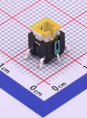 K6-6275S04 绿色带灯开关 SMD 轻触开关