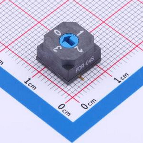 FDR-04S F系列 微型旋转编码开关 SMD-5P,10x10mm 旋转编码器