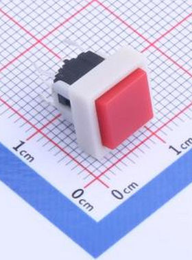 TPB01-111L1R 带红色灯 带支架 插件 轻触开关