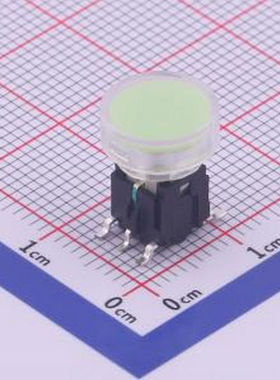 K6-6272S04 绿色带灯开关 SMD 轻触开关