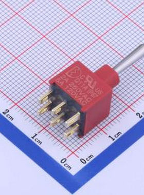 1AD3T1B4M1QES 1A系列 钮子开关 摇头开关 1件套 插件 钮子开关