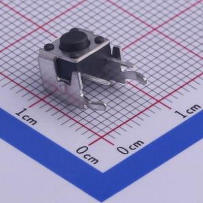 TS-1002N-04326 7.5*6*4.3mm 卧插 轻触开关 插件,6x7.5mm 轻触开