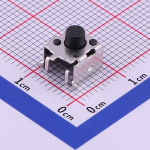 TS-1045-A5B3-D2 轻触开关6*6*6.0带支架贴片支架侧按按键250gf S