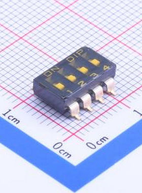 DMR-04-T-V DMR-04-T-V SMD-8P,6.2x11.1mm 拨码开关