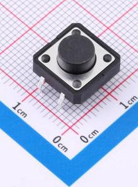 TS126CJ 250gf 009 12*12*6mm 立插 轻触开关 DIP 轻触开关