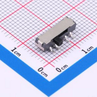 MST-23D18G2-WT 三档卧式贴片 8脚拨动 柄长2MM SMD 滑动开关