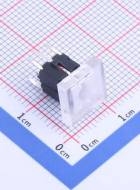 TPB01-105L1T 带红色灯 带支架 插件 轻触开关