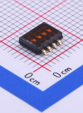 A6H-4102 4位 1.27mm 停产 SMD 拨码开关