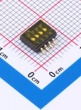SMXMS-04K-TR SMXMS-04K-TR SMD-8P,6.6x5.4mm 拨码开关
