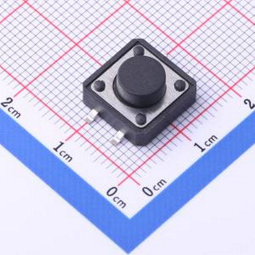 TS-KG1103S-BB60F 12*12*6mm 立贴 轻触开关 SMD 轻触开关