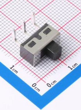 HX SS12D10G4-WJ 两档卧式插件 3脚拨动开关弯插 柄长4.0mm 插件-